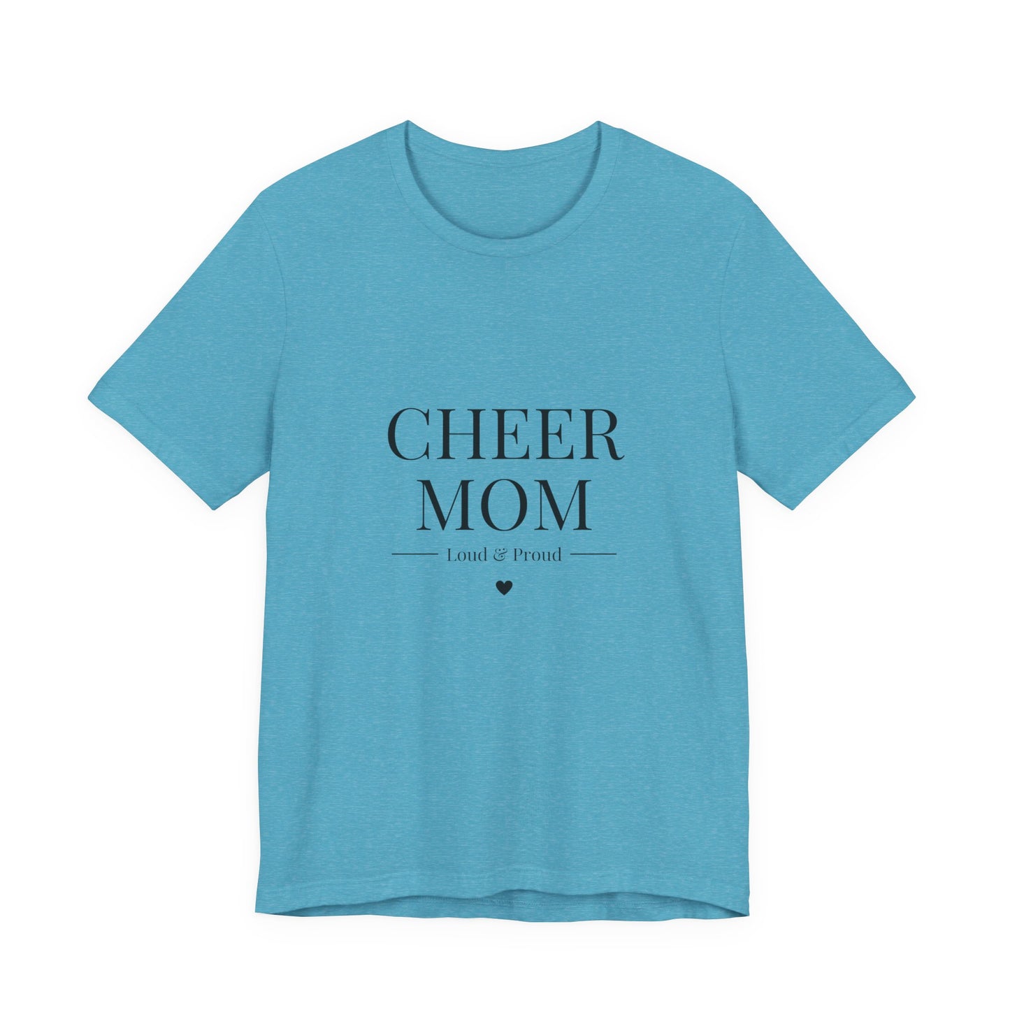 Classic Cheerleading Mama T-Shirt | Cheer Mom Gift | Cheerleading Mom Tee