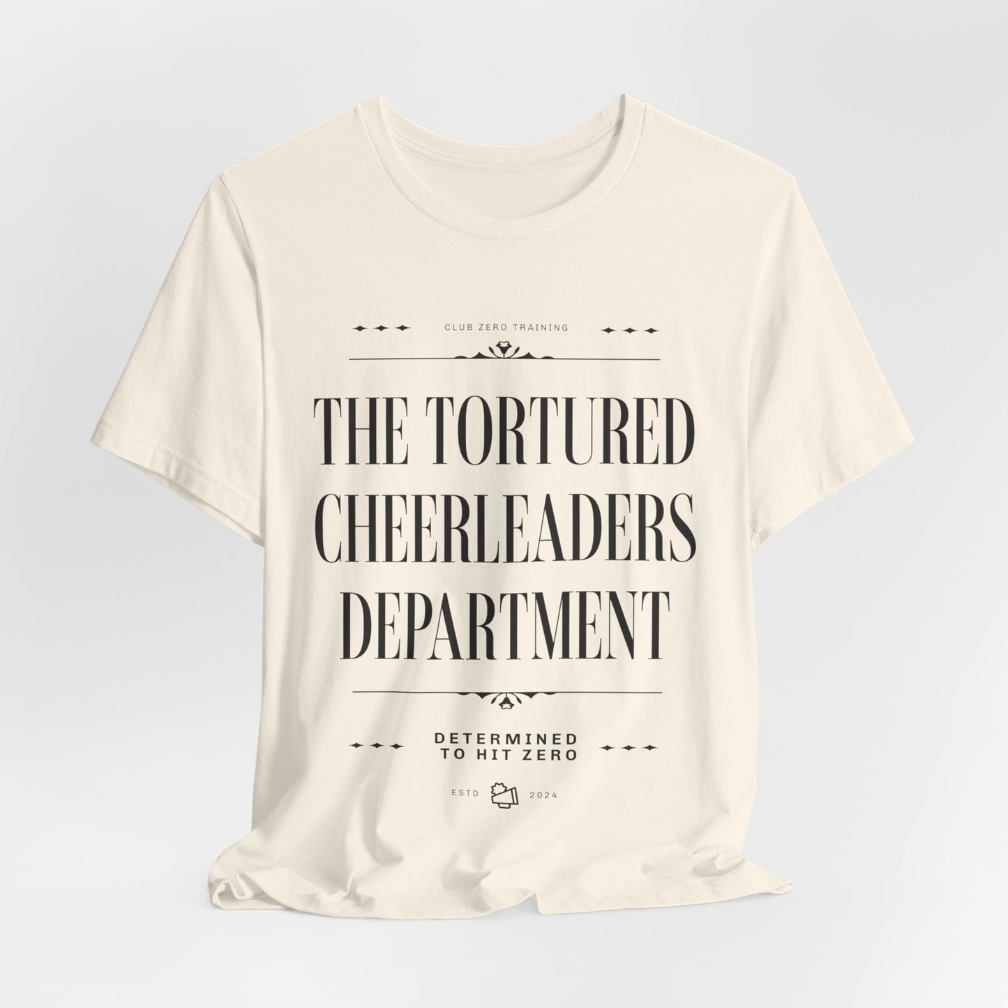 Cheer Tee - The Tortured Cheerleaders Department Cheerleading T-Shirt