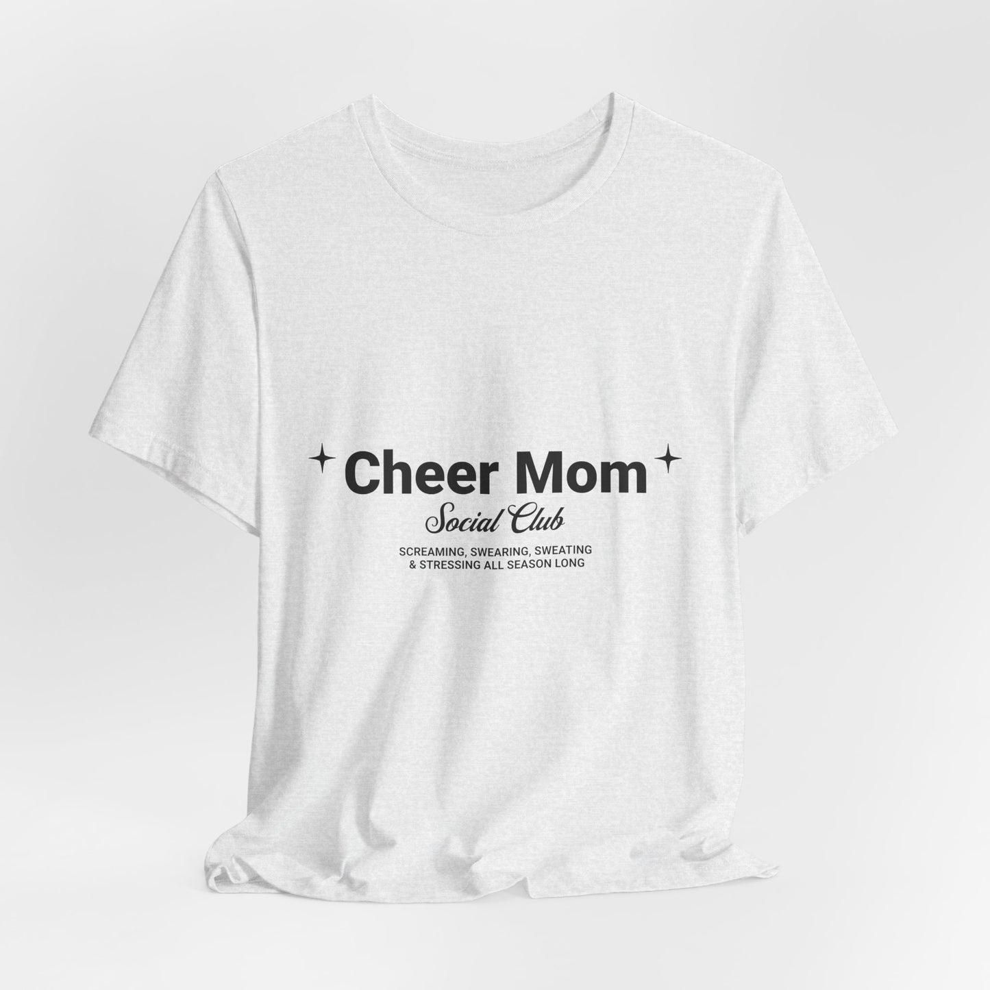 Cheer Mom Social Club T-Shirt | Cheerleading Mom Gift | Competition Tee