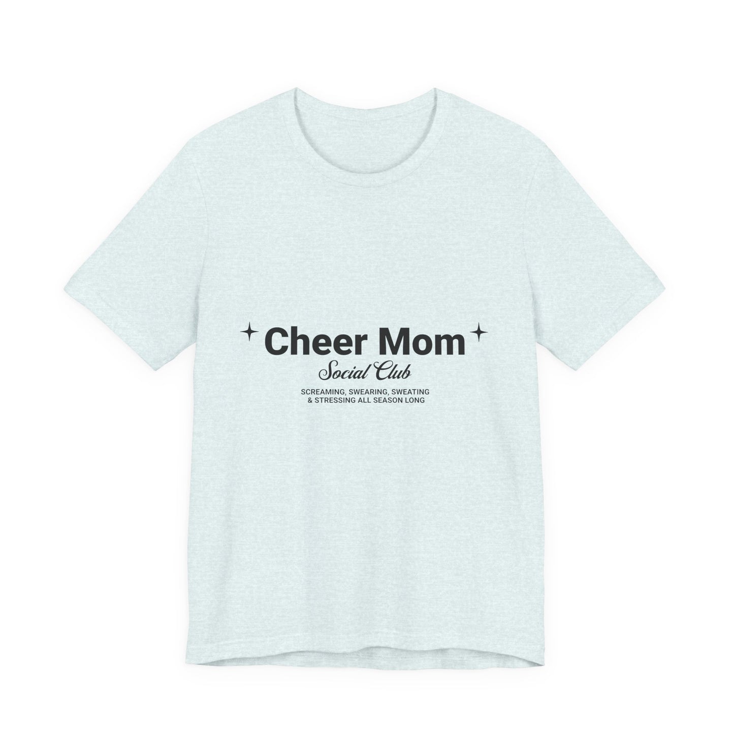 Cheer Mom Social Club T-Shirt | Cheerleading Mom Gift | Competition Tee
