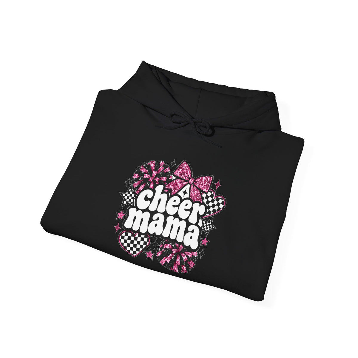 Cheer Mama Glitter Hoodie
