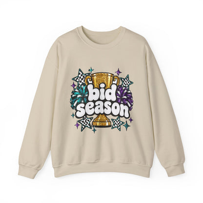 Bid Season Glitter Crewneck Sweatshirt