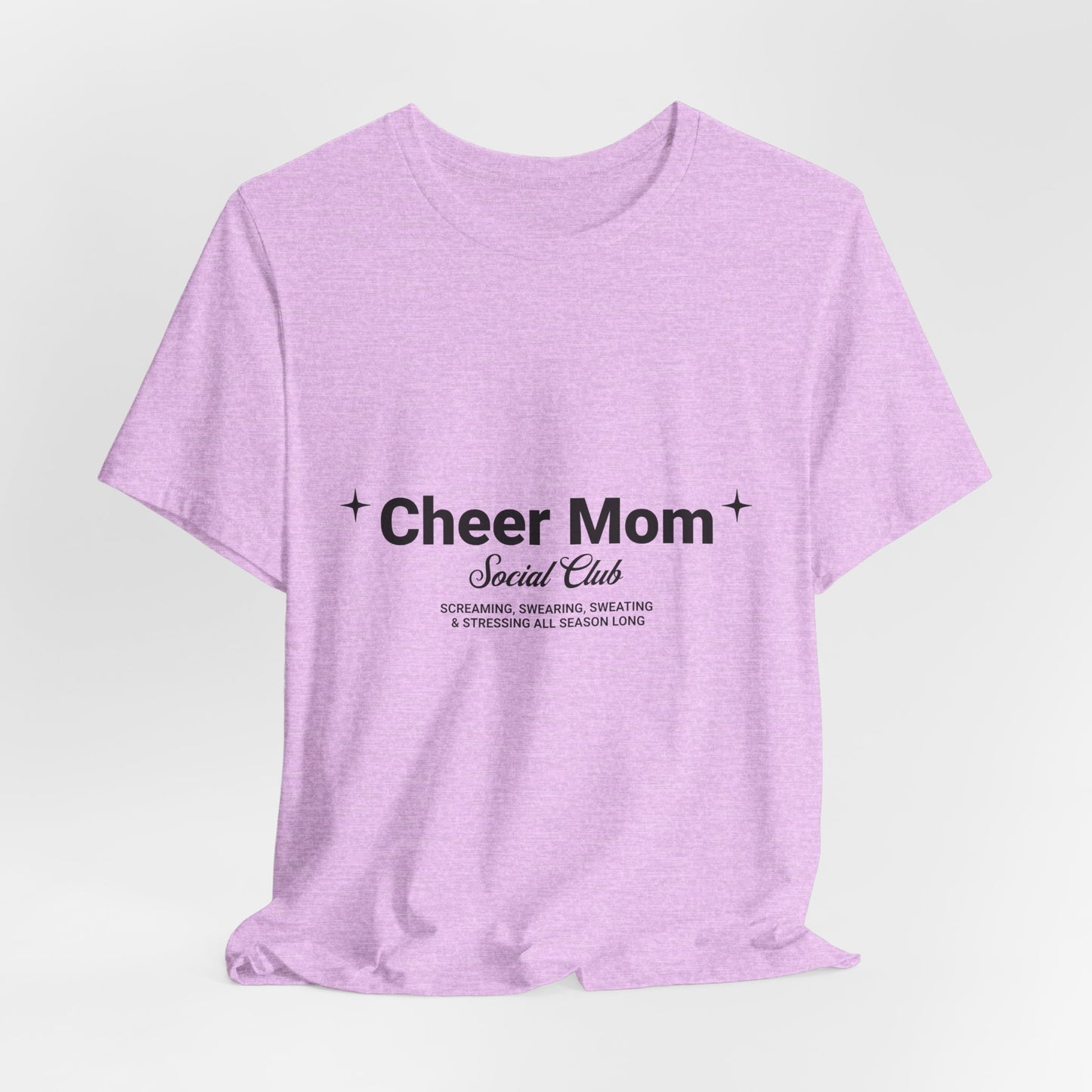 Cheer Mom Social Club T-Shirt | Cheerleading Mom Gift | Competition Tee