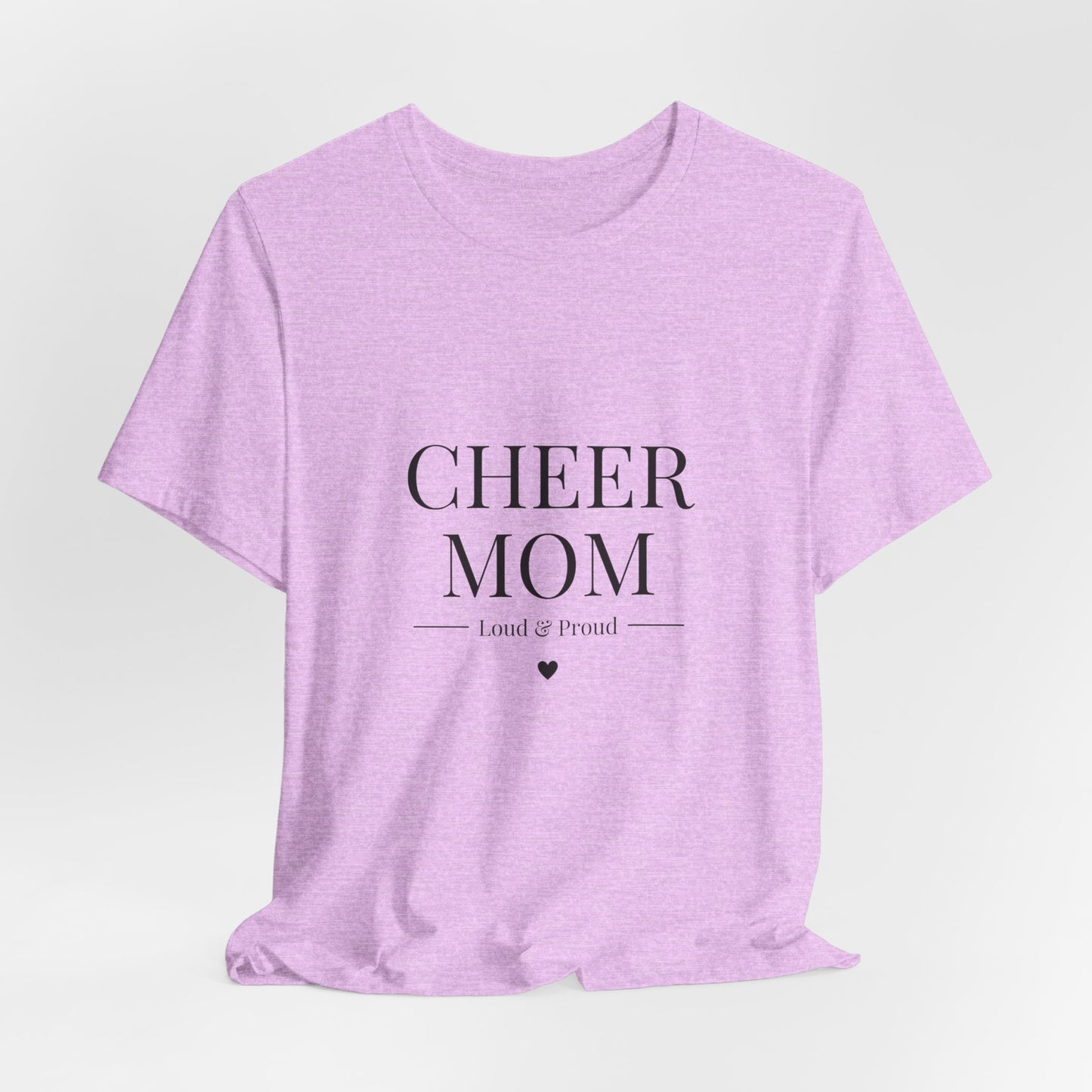 Classic Cheerleading Mama T-Shirt | Cheer Mom Gift | Cheerleading Mom Tee