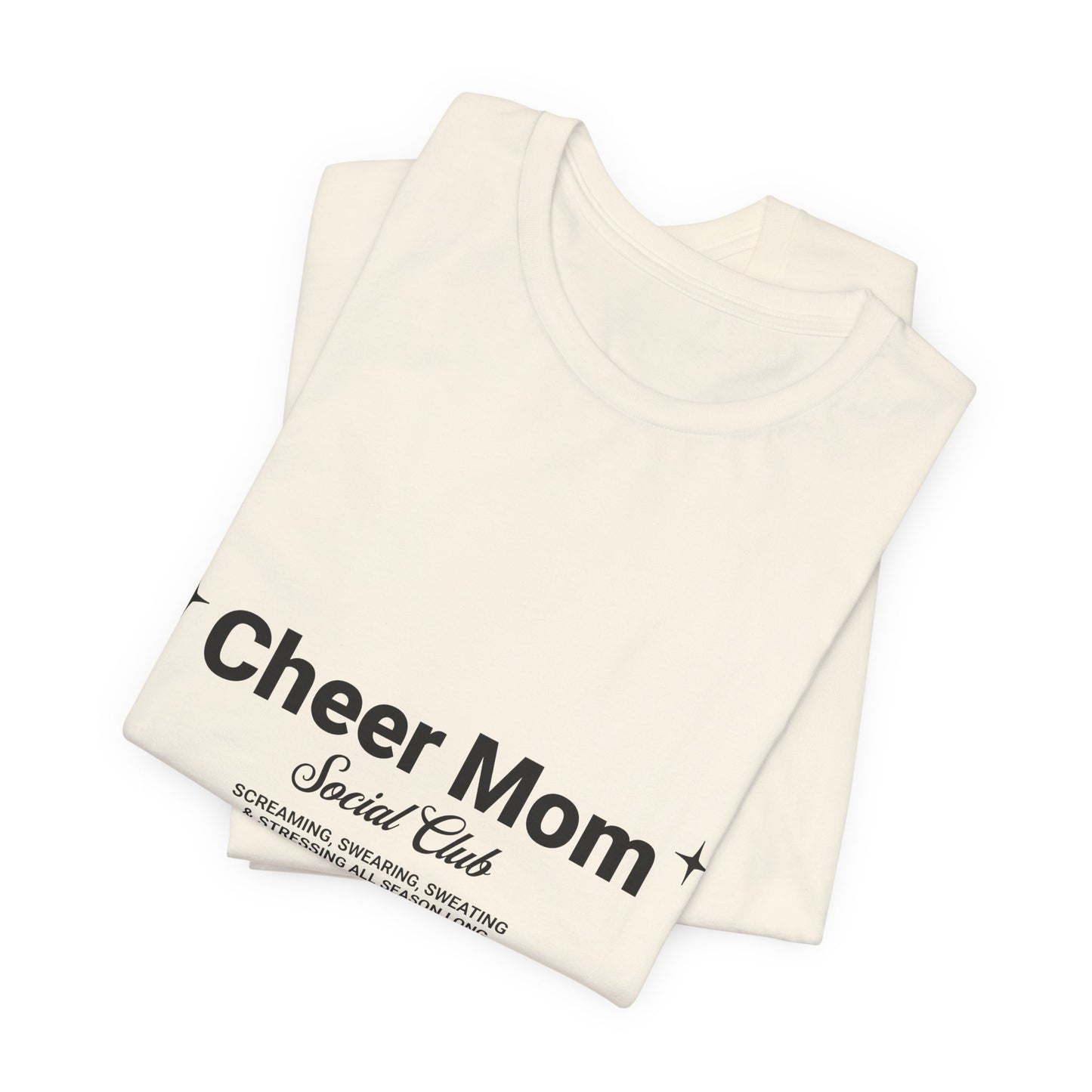 Cheer Mom Social Club T-Shirt | Cheerleading Mom Gift | Competition Tee