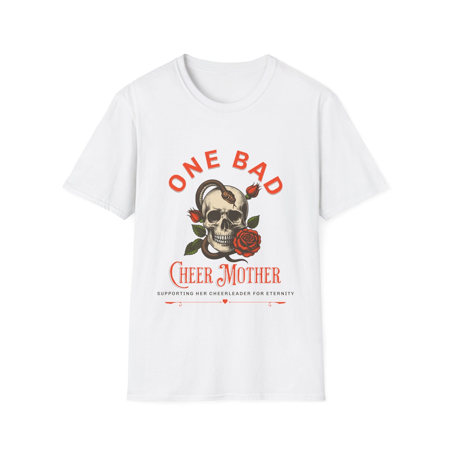 Cheer Mom Tee - One Bad Cheer Mother Women's T-Shirt