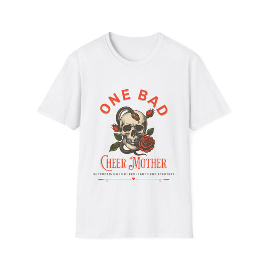 Cheer Mom Tee - One Bad Cheer Mother Women's T-Shirt