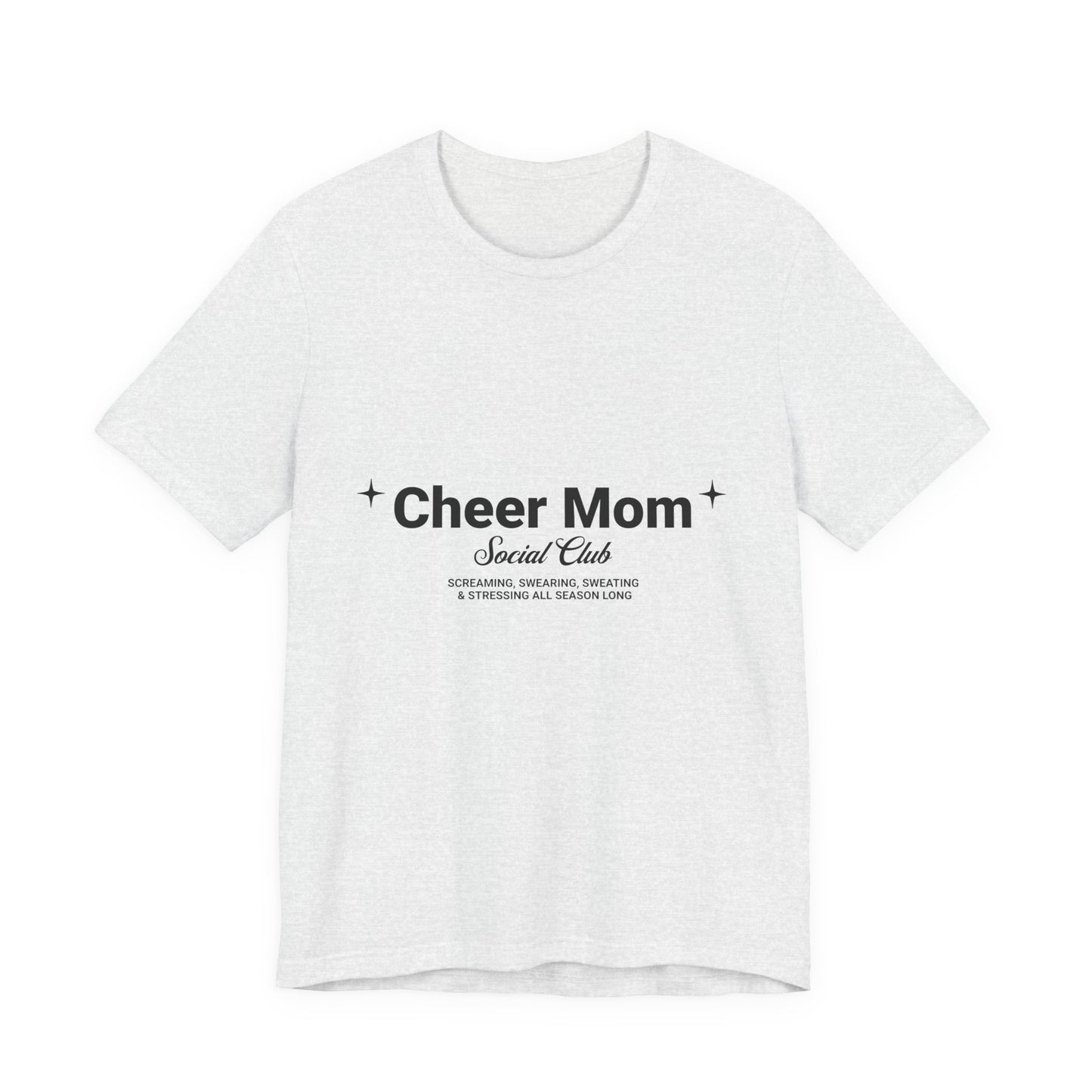 Cheer Mom Social Club T-Shirt | Cheerleading Mom Gift | Competition Tee