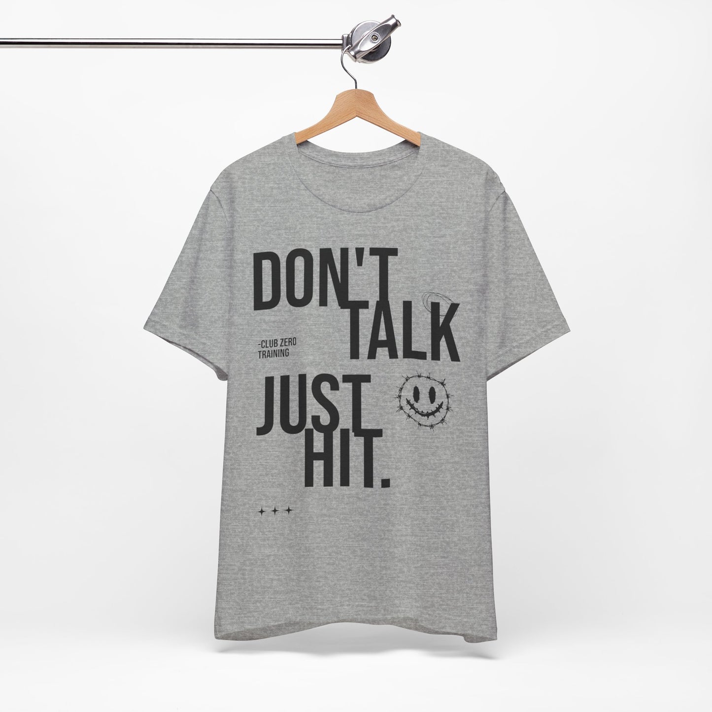 Cheer Tee - Don't Talk Just Hit Cheerleading T-Shirt