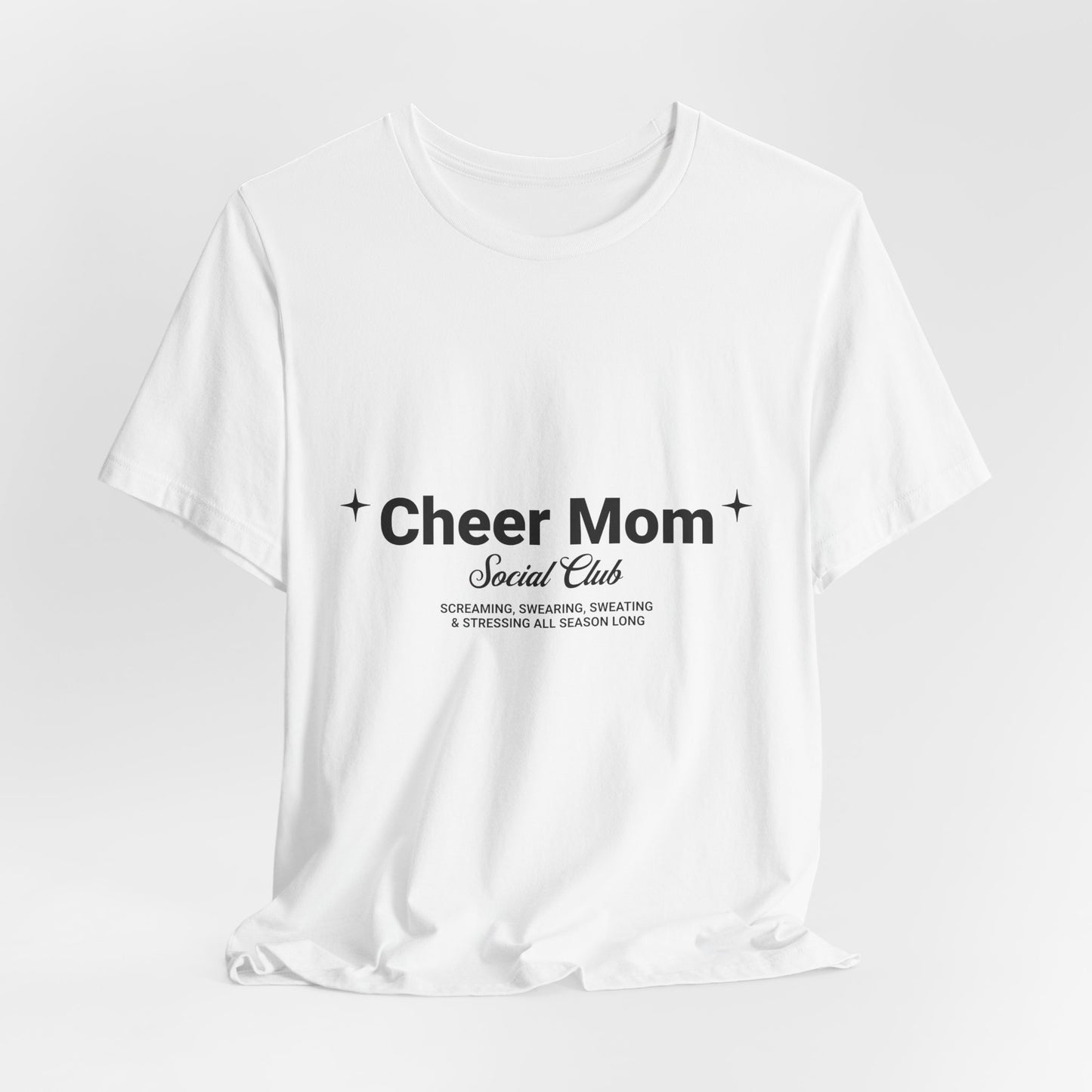Cheer Mom Social Club T-Shirt | Cheerleading Mom Gift | Competition Tee