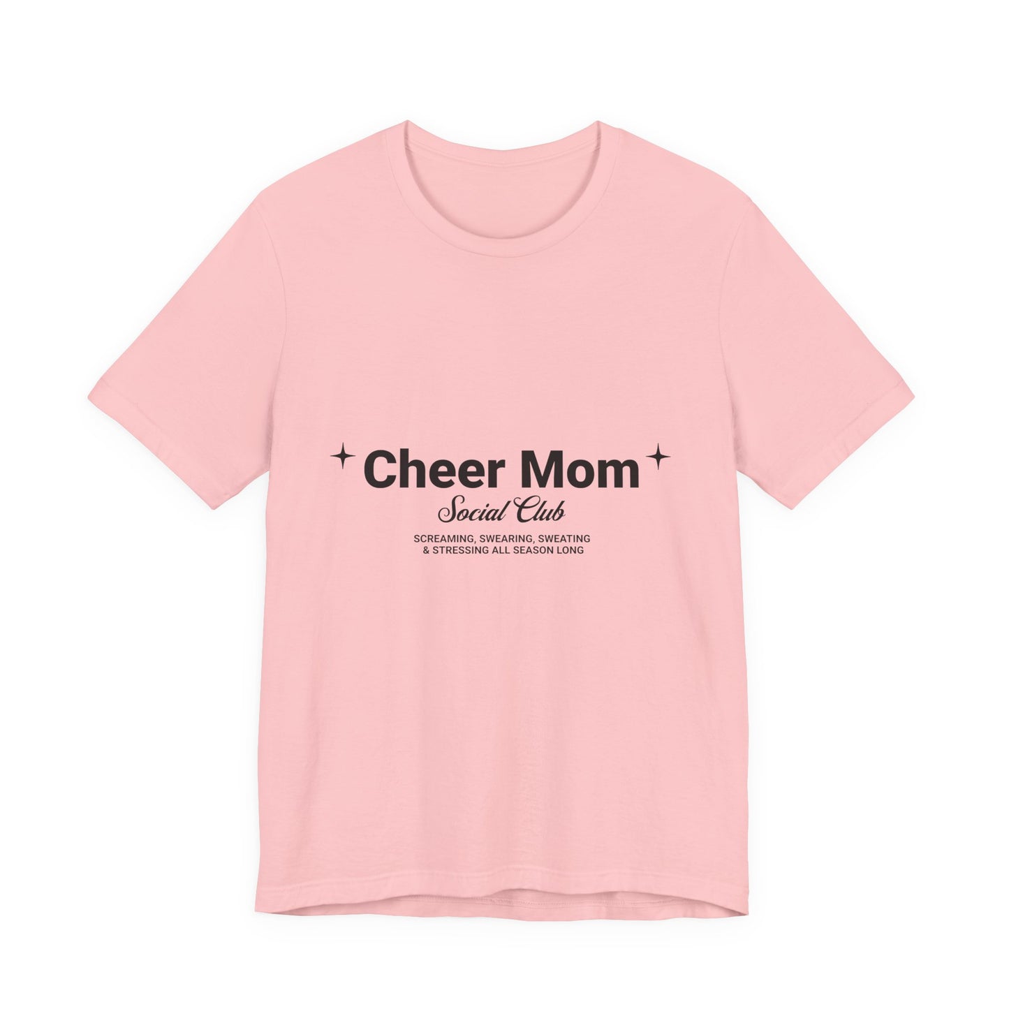 Cheer Mom Social Club T-Shirt | Cheerleading Mom Gift | Competition Tee