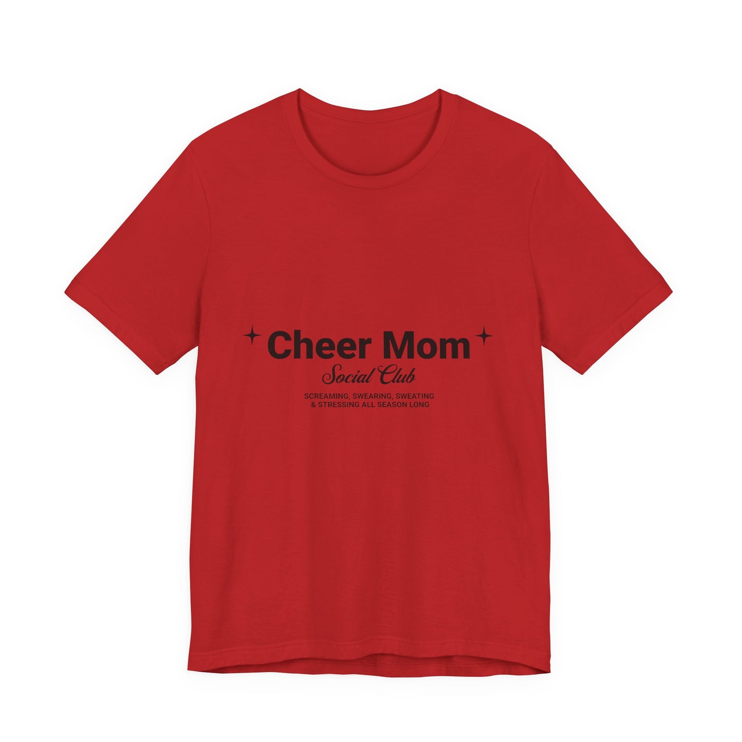 Cheer Mom Social Club T-Shirt | Cheerleading Mom Gift | Competition Tee