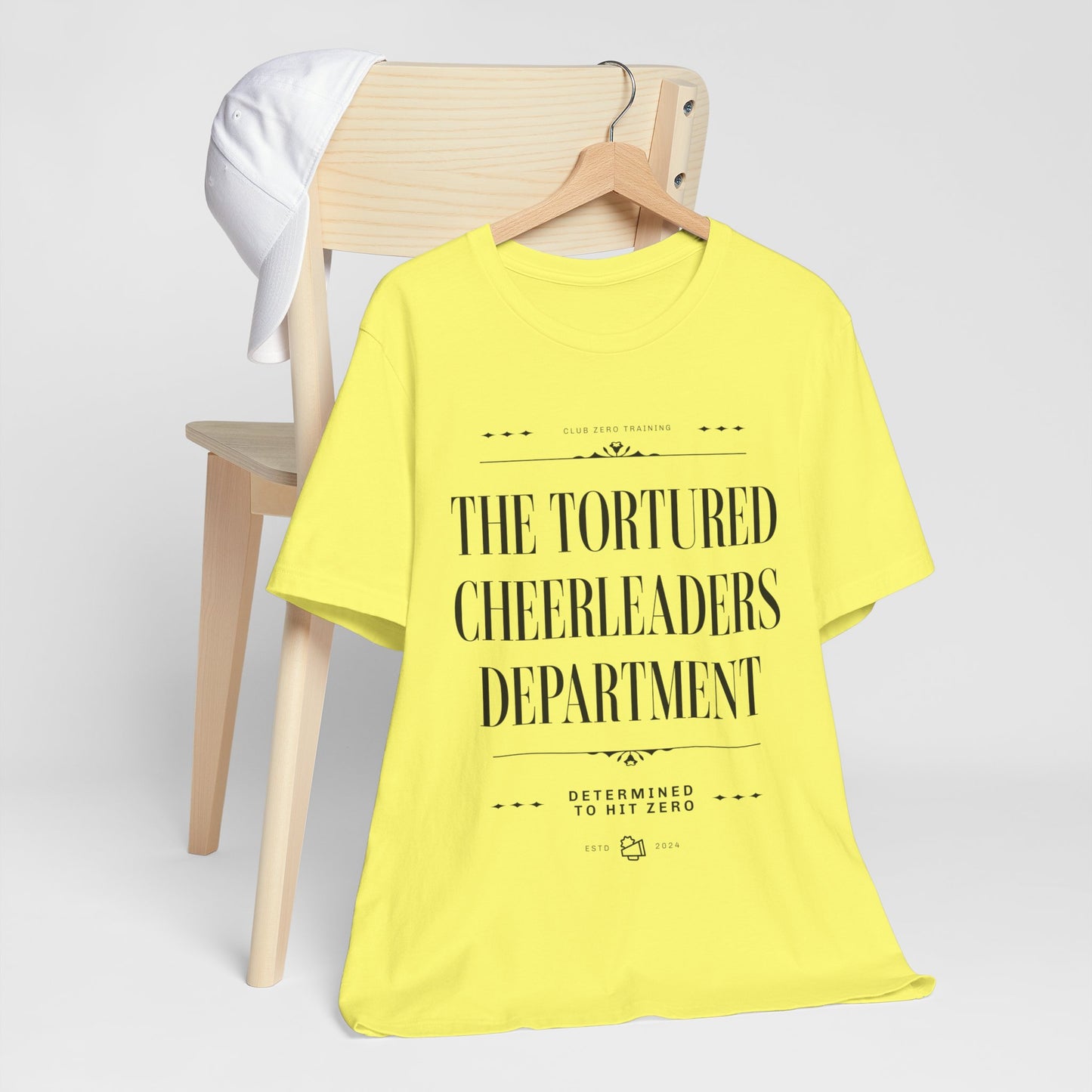 Cheer Tee - The Tortured Cheerleaders Department Cheerleading T-Shirt