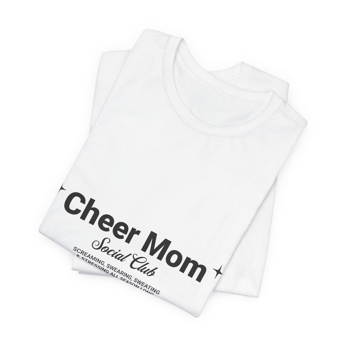 Cheer Mom Social Club T-Shirt | Cheerleading Mom Gift | Competition Tee