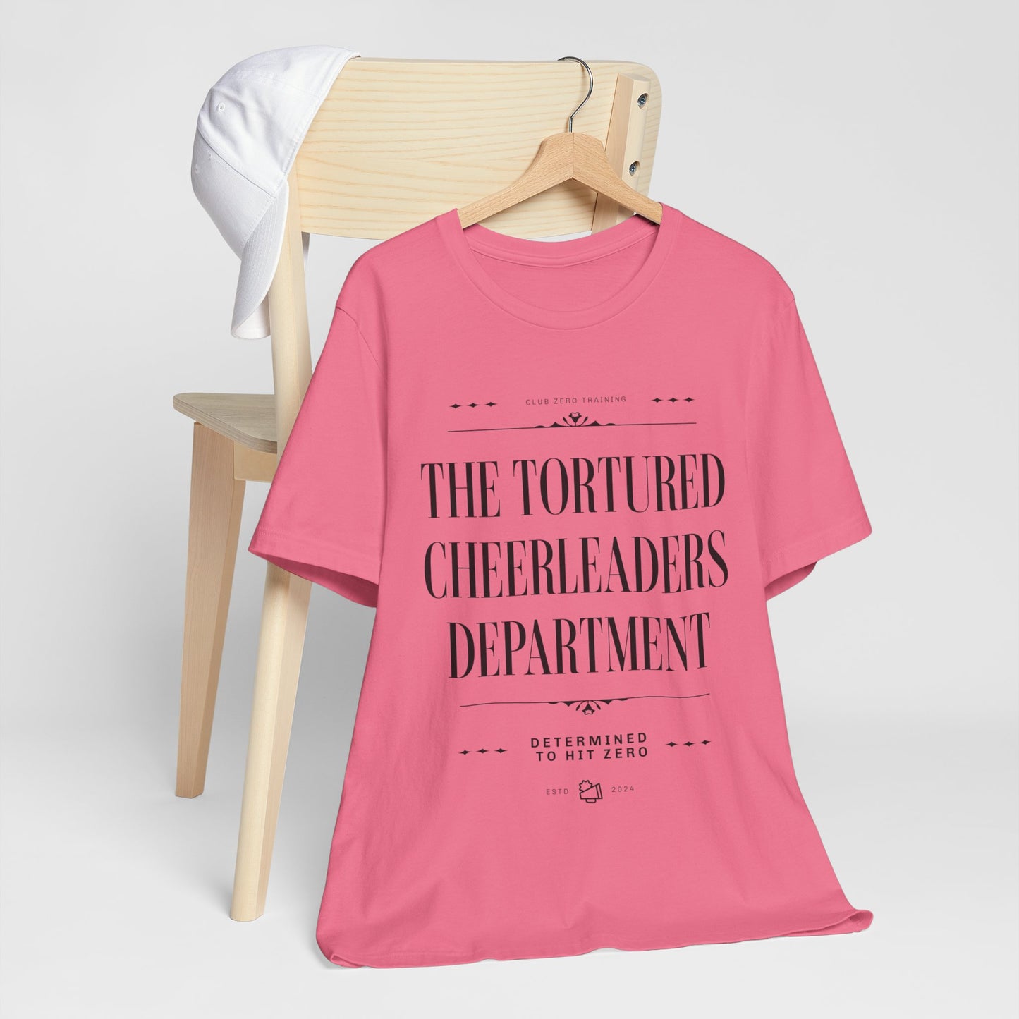 Cheer Tee - The Tortured Cheerleaders Department Cheerleading T-Shirt