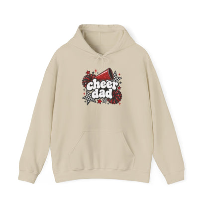 Cheer Dad Glitter Hoodie