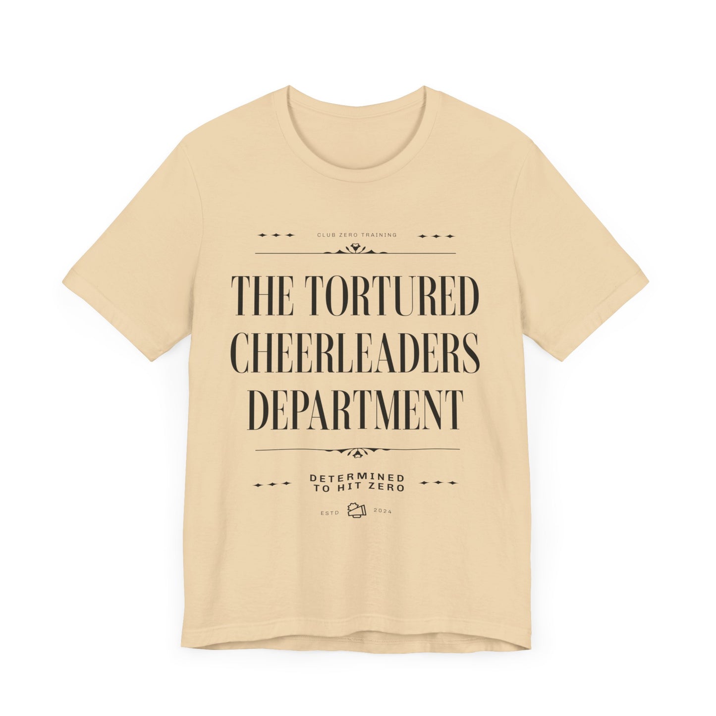 Cheer Tee - The Tortured Cheerleaders Department Cheerleading T-Shirt