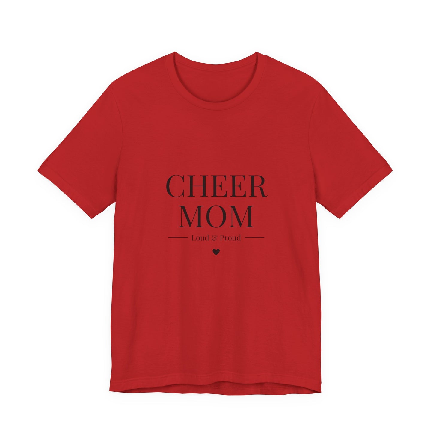 Classic Cheerleading Mama T-Shirt | Cheer Mom Gift | Cheerleading Mom Tee