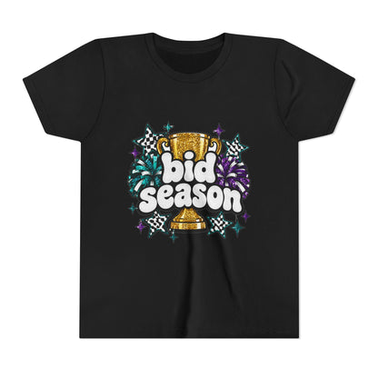 Bid Season Glitter Youth Tee