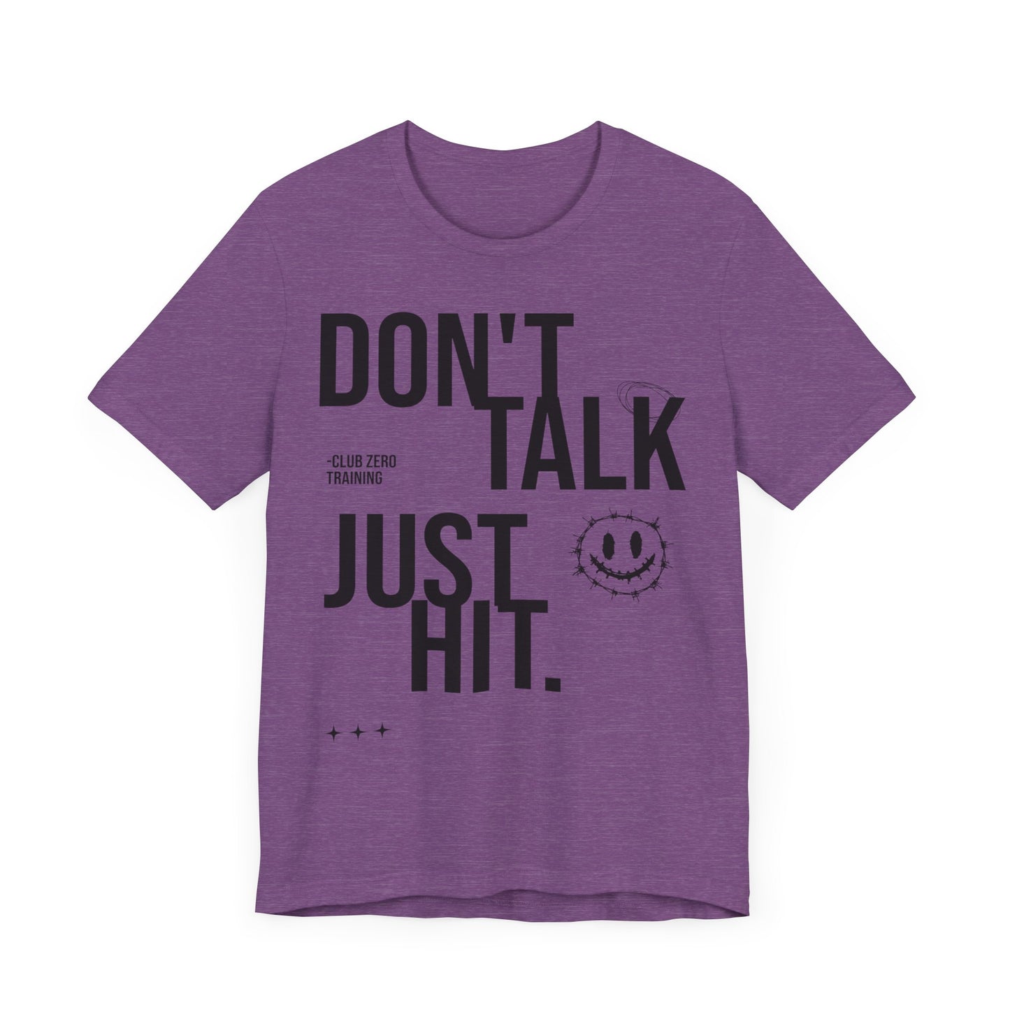 Cheer Tee - Don't Talk Just Hit Cheerleading T-Shirt