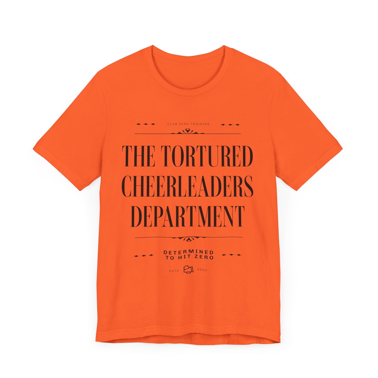 Cheer Tee - The Tortured Cheerleaders Department Cheerleading T-Shirt