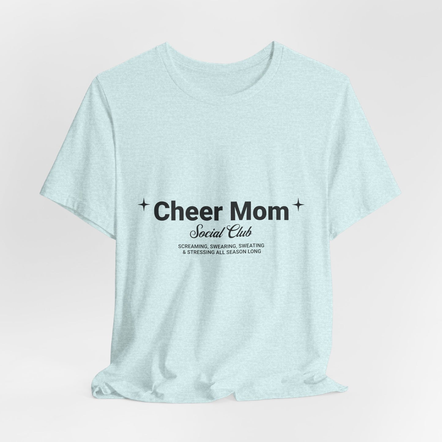 Cheer Mom Social Club T-Shirt | Cheerleading Mom Gift | Competition Tee