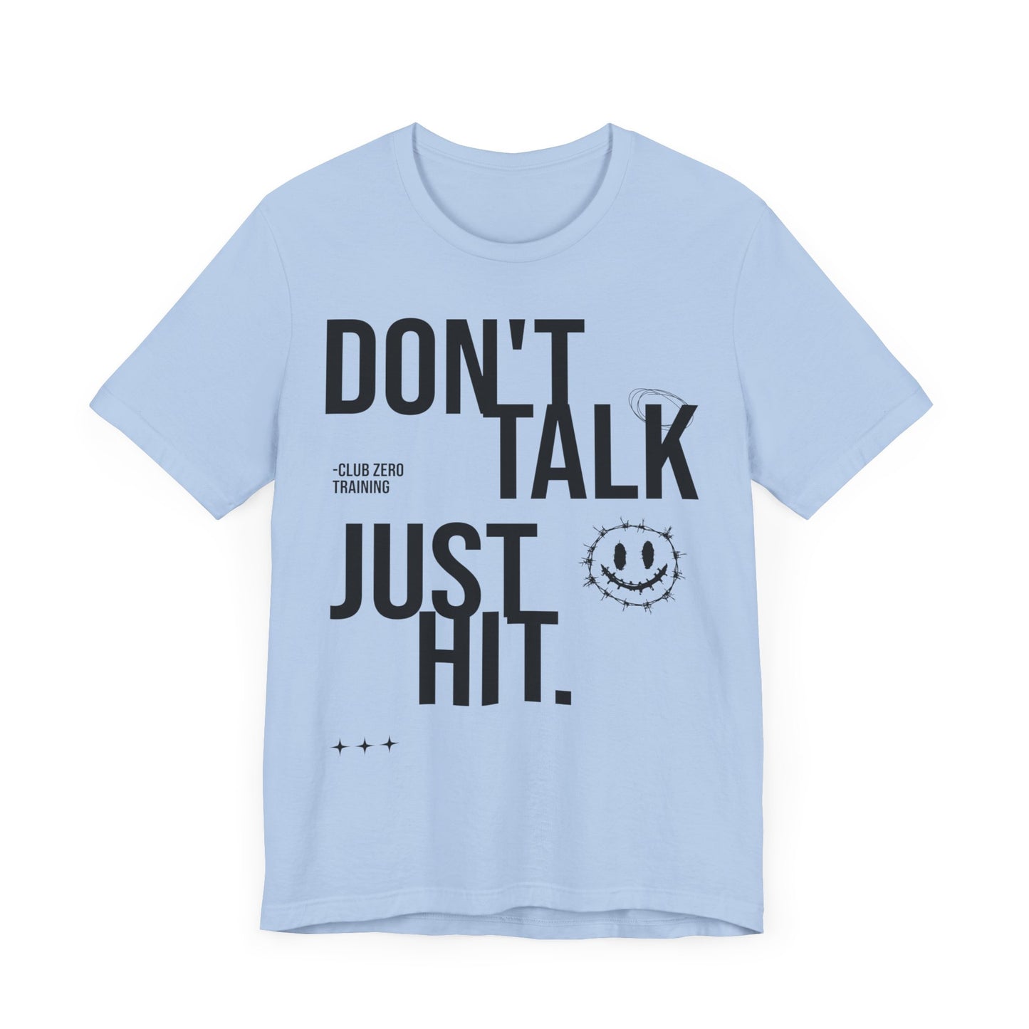 Cheer Tee - Don't Talk Just Hit Cheerleading T-Shirt