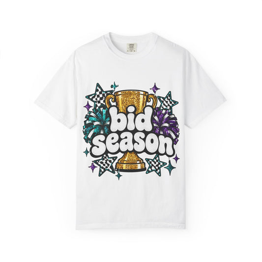 Bid Season Glitter Tee | Comfort Colors