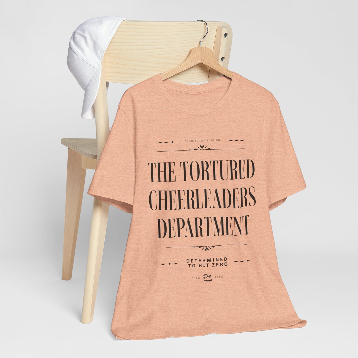 Cheer Tee - The Tortured Cheerleaders Department Cheerleading T-Shirt