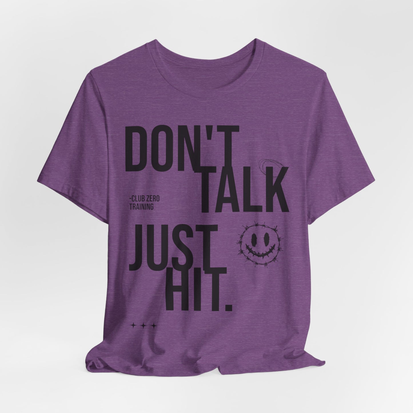 Cheer Tee - Don't Talk Just Hit Cheerleading T-Shirt