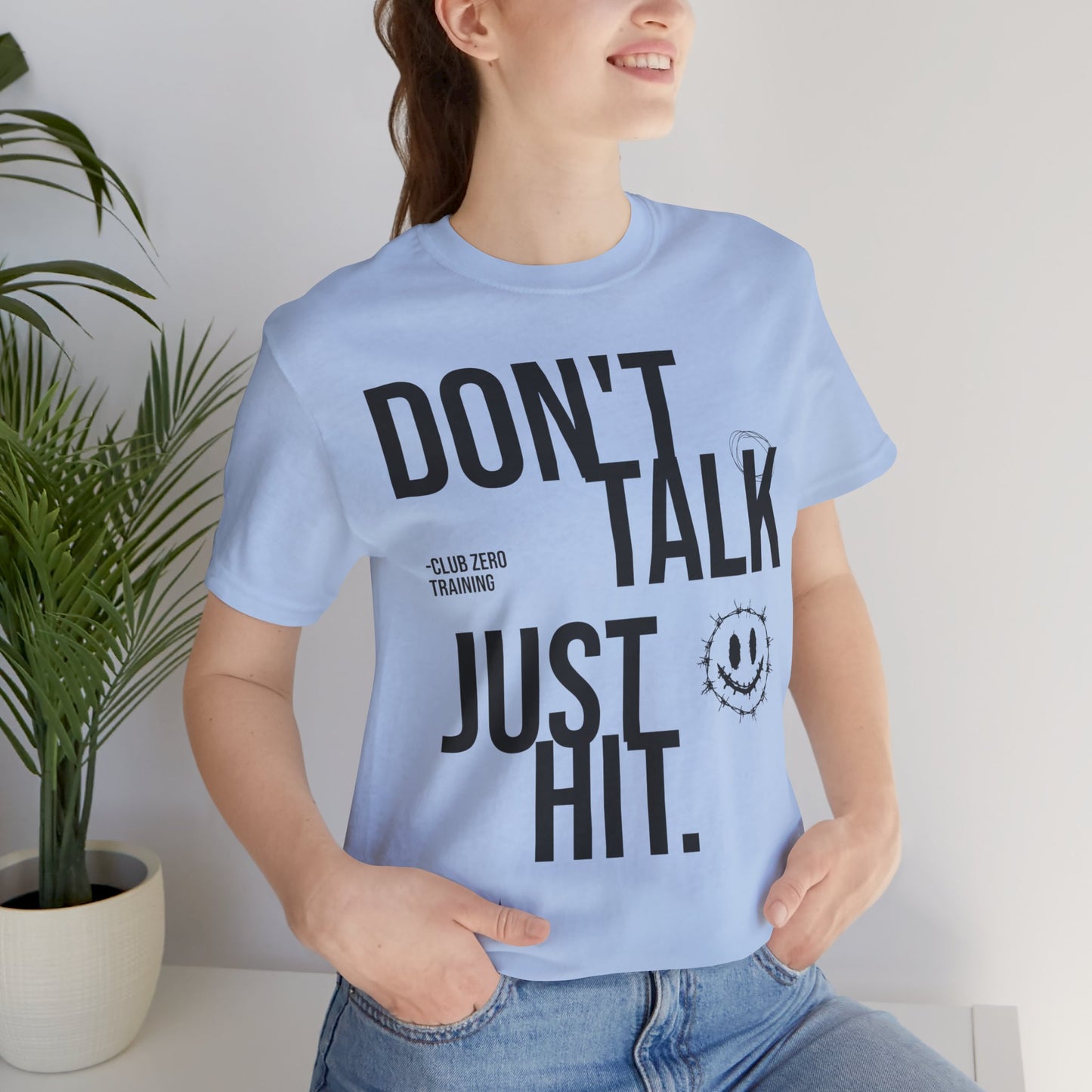 Cheer Tee - Don't Talk Just Hit Cheerleading T-Shirt