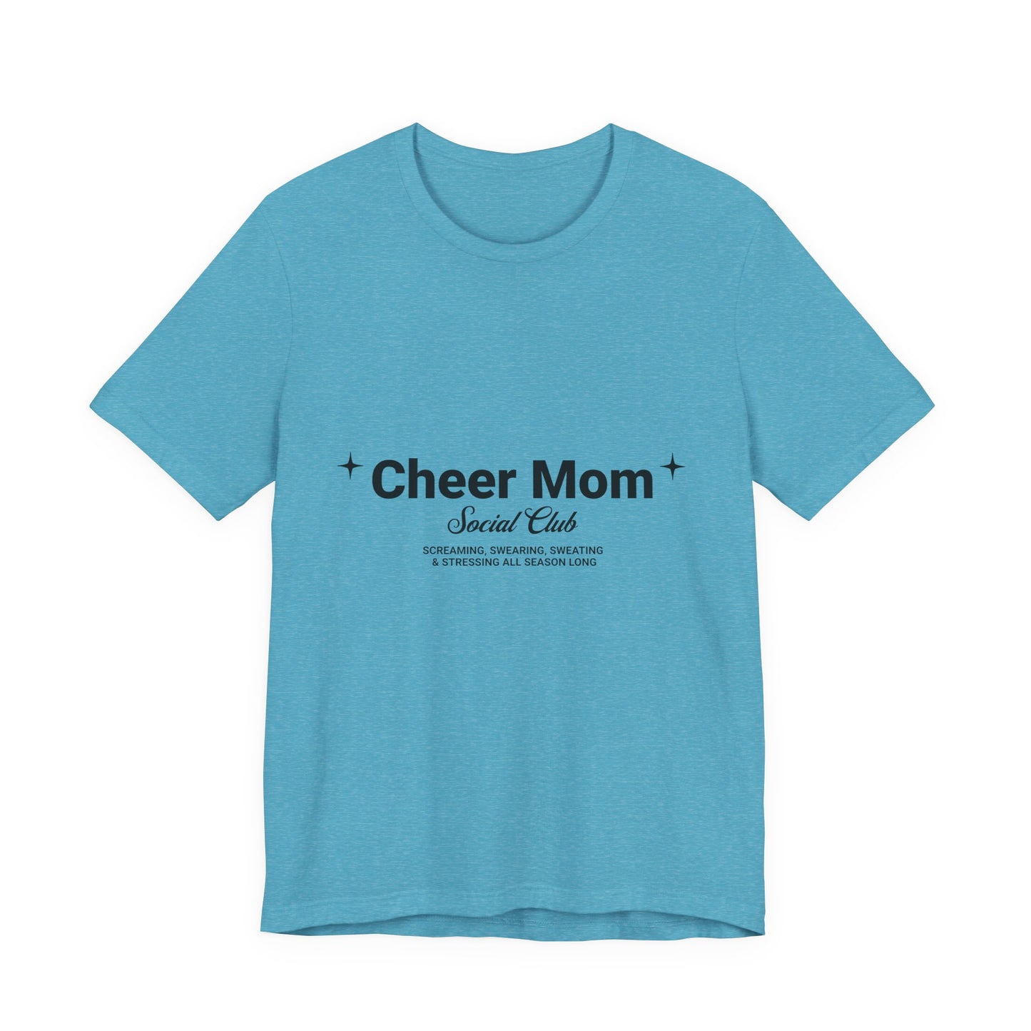 Cheer Mom Social Club T-Shirt | Cheerleading Mom Gift | Competition Tee