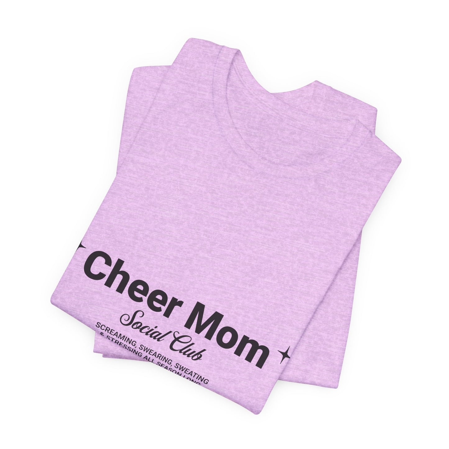Cheer Mom Social Club T-Shirt | Cheerleading Mom Gift | Competition Tee