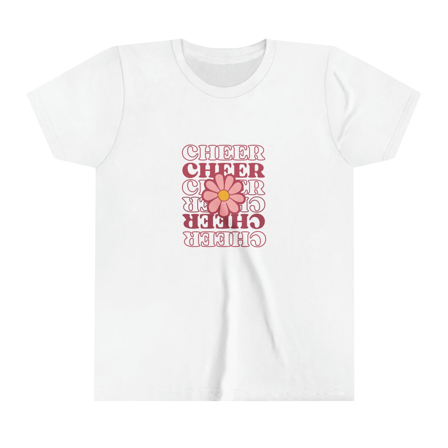 Youth Cheer Tee - Flower Power KidsT-Shirt