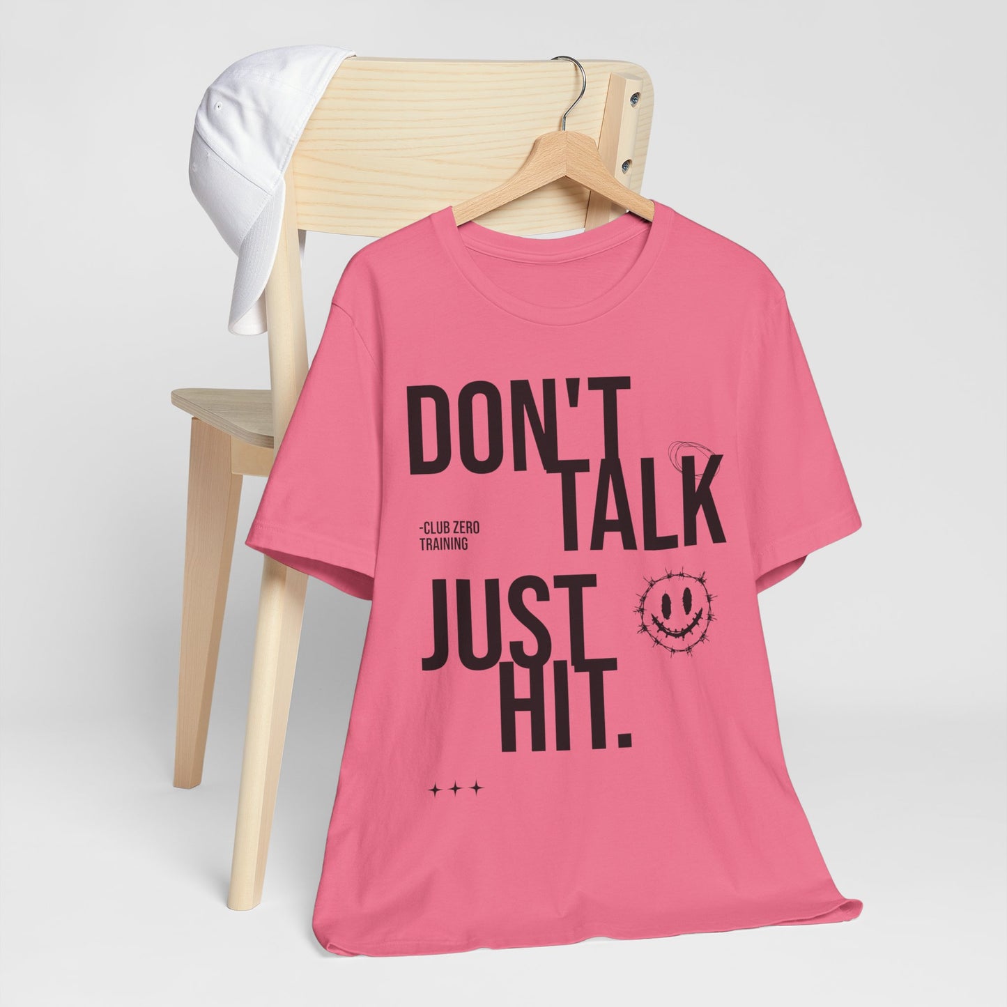 Cheer Tee - Don't Talk Just Hit Cheerleading T-Shirt