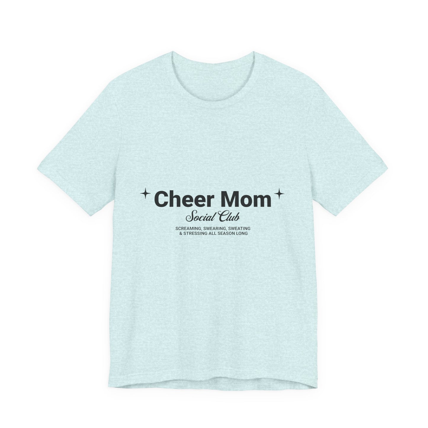 Cheer Mom Social Club T-Shirt | Cheerleading Mom Gift | Competition Tee