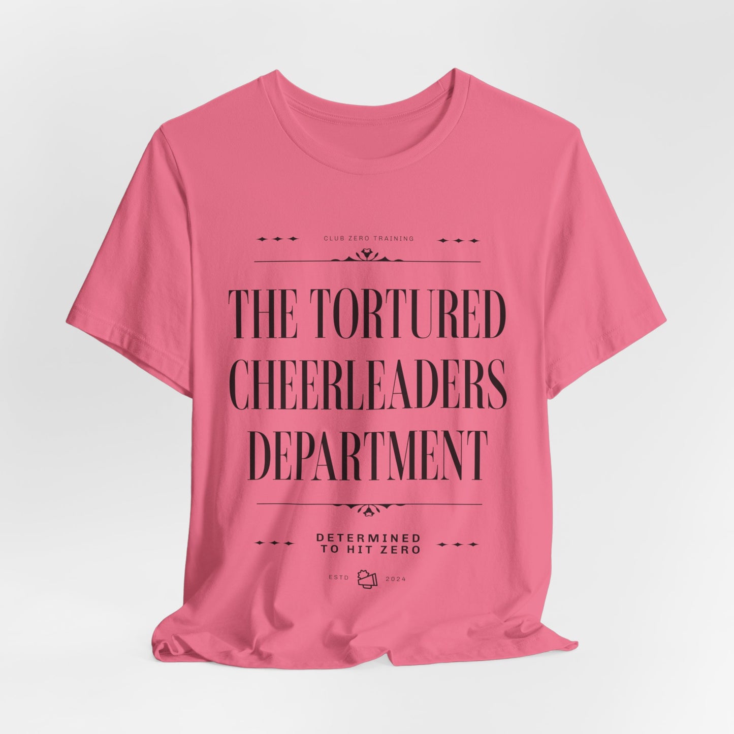 Cheer Tee - The Tortured Cheerleaders Department Cheerleading T-Shirt