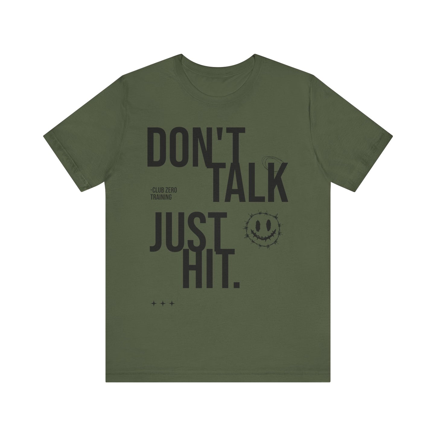 Cheer Tee - Don't Talk Just Hit Cheerleading T-Shirt