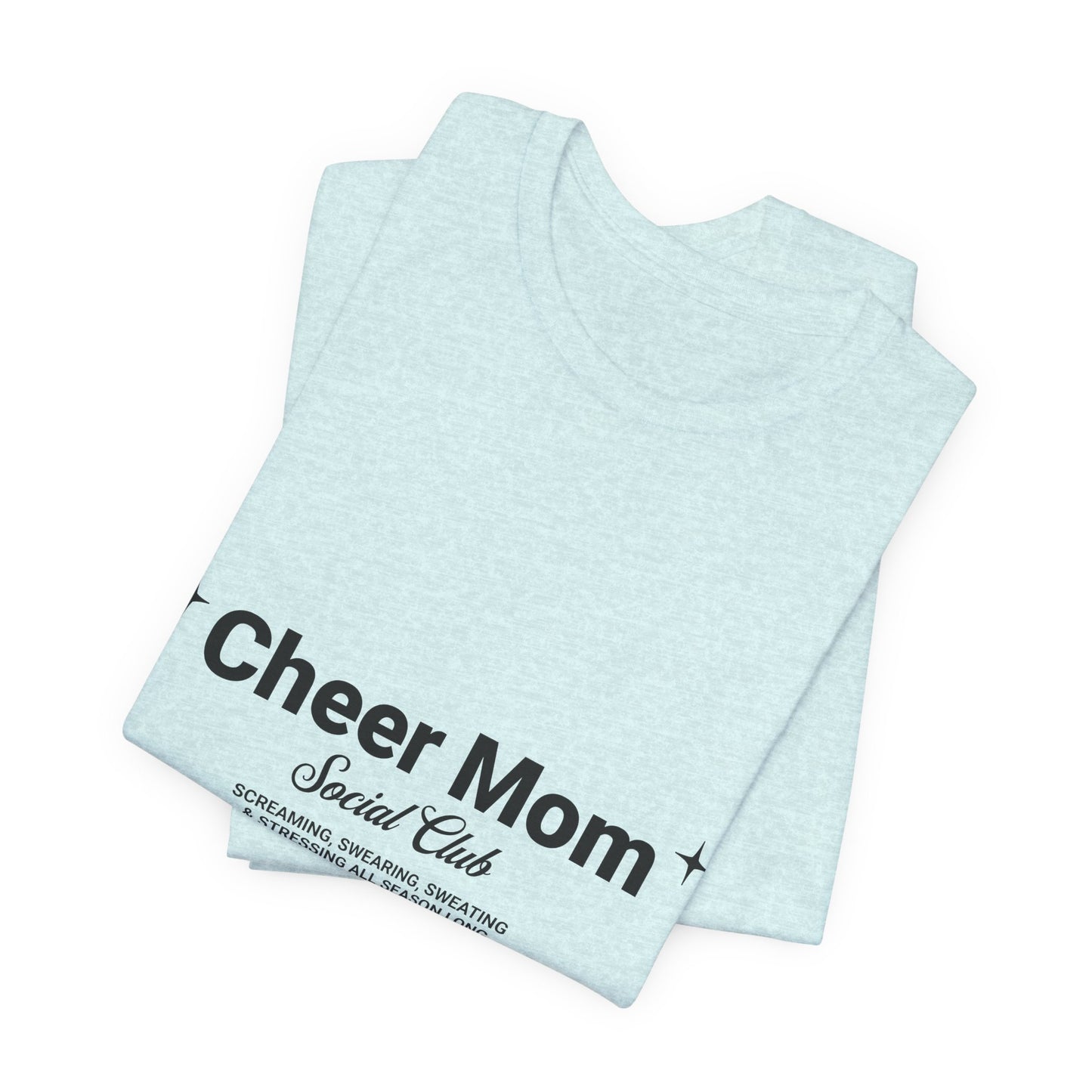 Cheer Mom Social Club T-Shirt | Cheerleading Mom Gift | Competition Tee