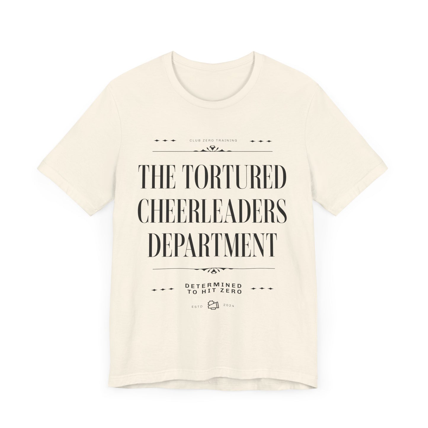 Cheer Tee - The Tortured Cheerleaders Department Cheerleading T-Shirt