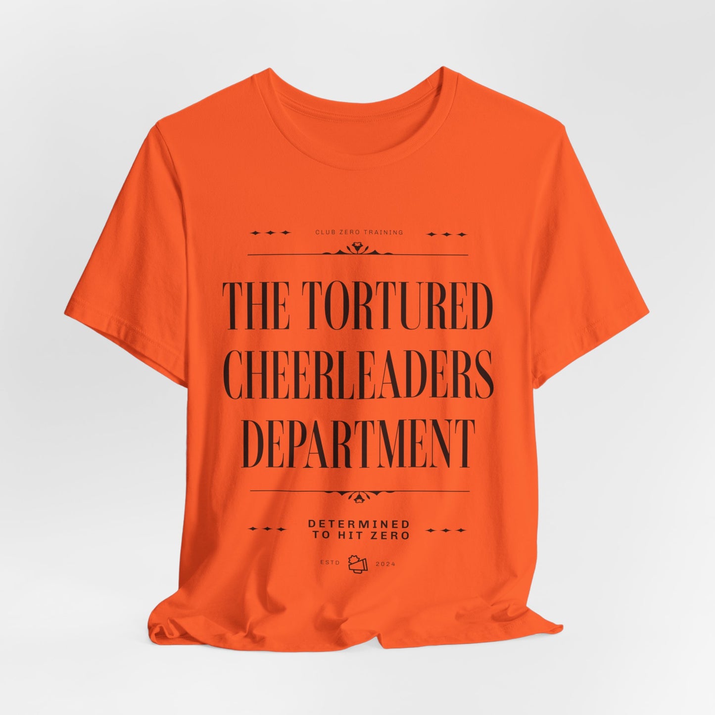 Cheer Tee - The Tortured Cheerleaders Department Cheerleading T-Shirt