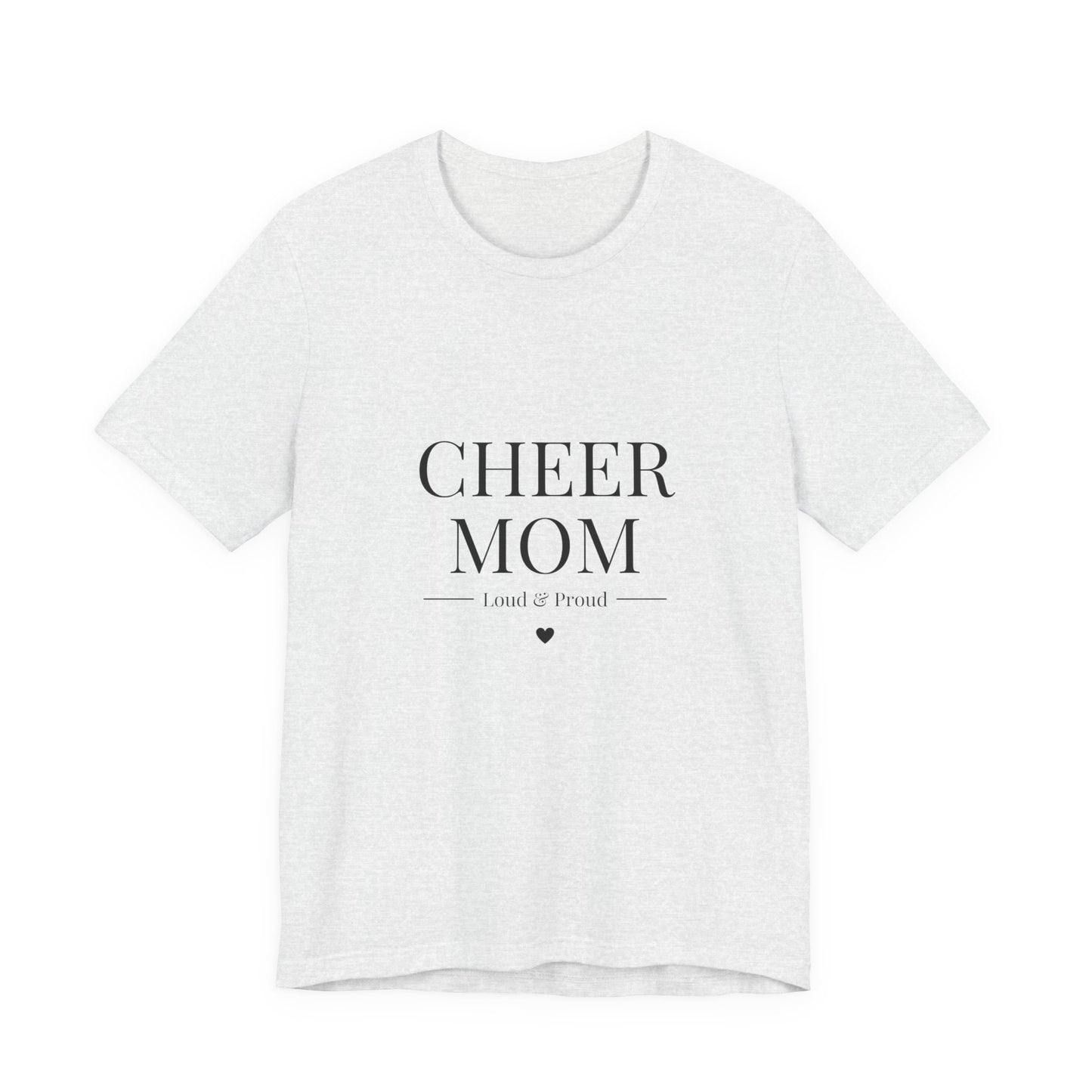Classic Cheerleading Mama T-Shirt | Cheer Mom Gift | Cheerleading Mom Tee