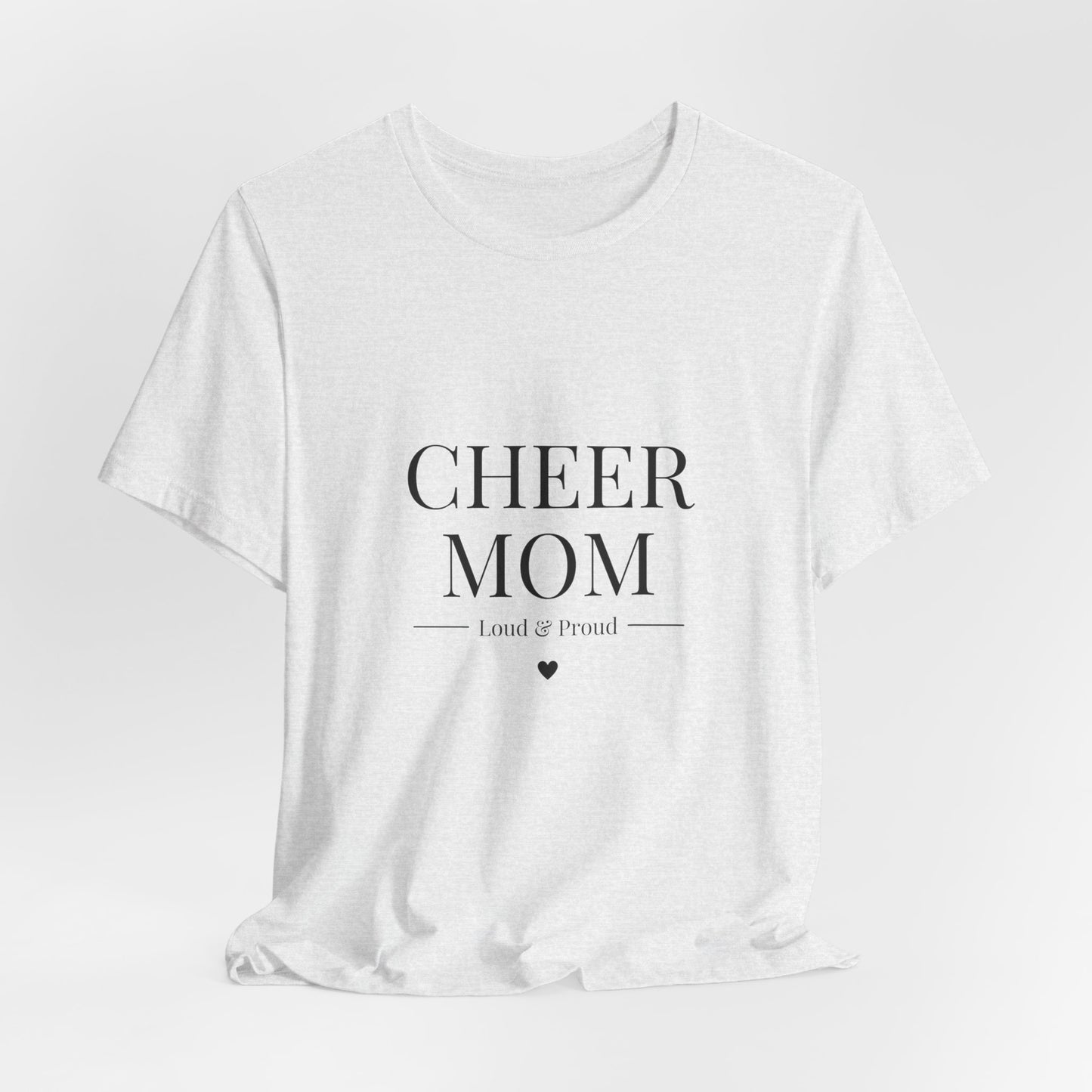 Classic Cheerleading Mama T-Shirt | Cheer Mom Gift | Cheerleading Mom Tee