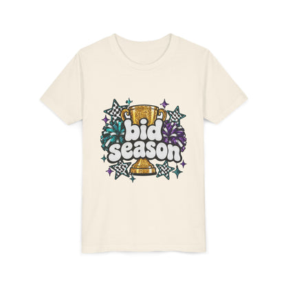Bid Season Glitter Youth Tee