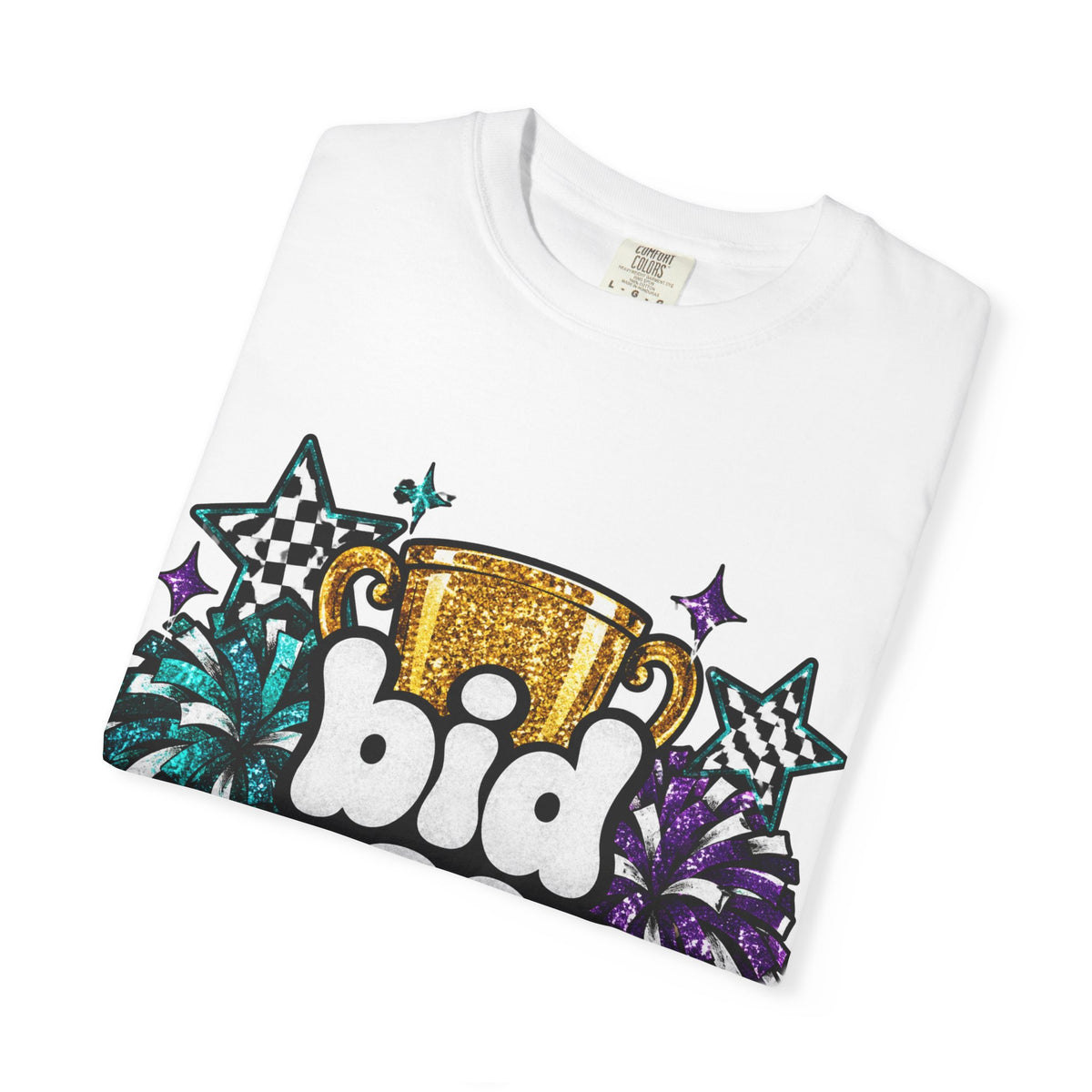 Bid Season Glitter Tee | Comfort Colors