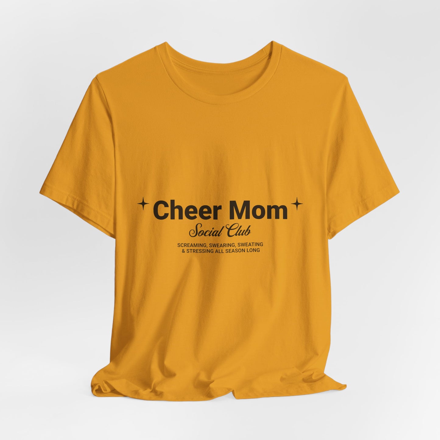 Cheer Mom Social Club T-Shirt | Cheerleading Mom Gift | Competition Tee