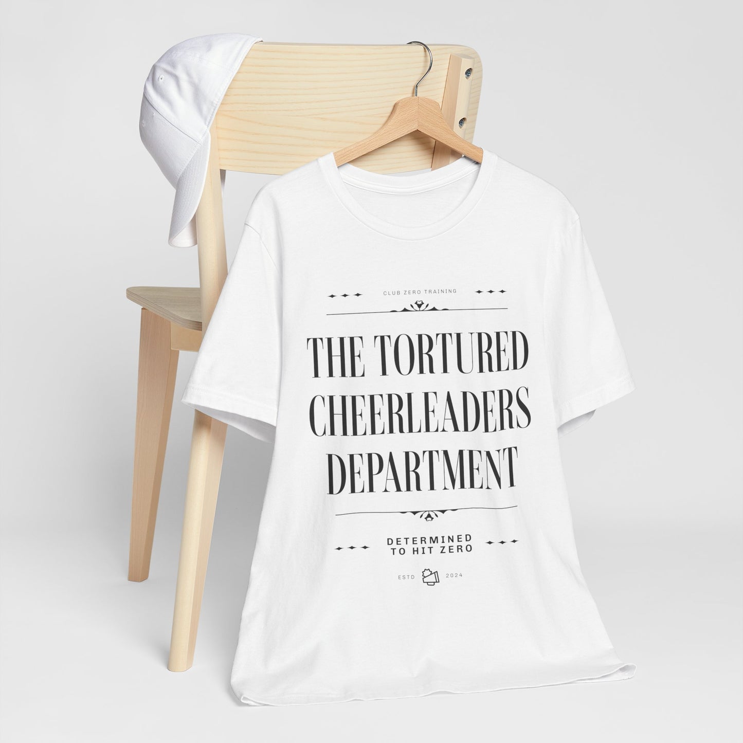 Cheer Tee - The Tortured Cheerleaders Department Cheerleading T-Shirt