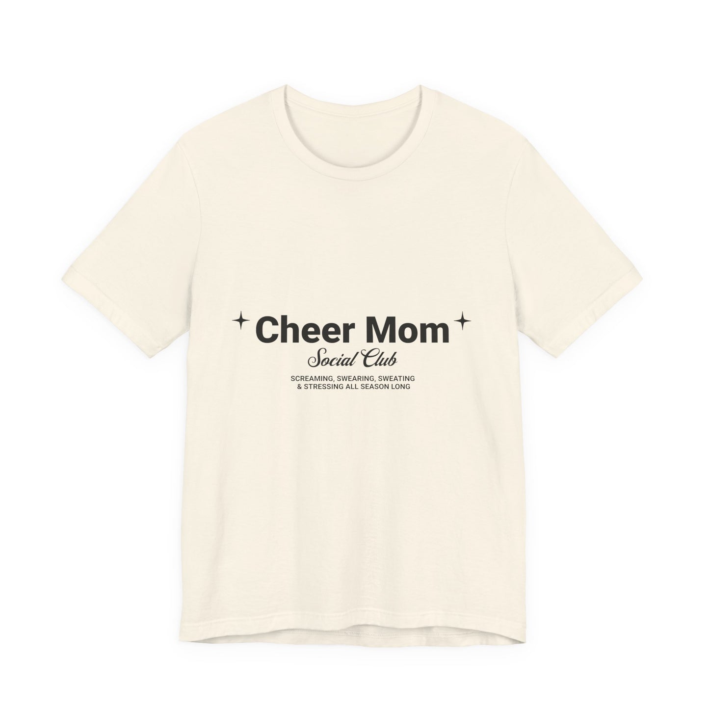 Cheer Mom Social Club T-Shirt | Cheerleading Mom Gift | Competition Tee