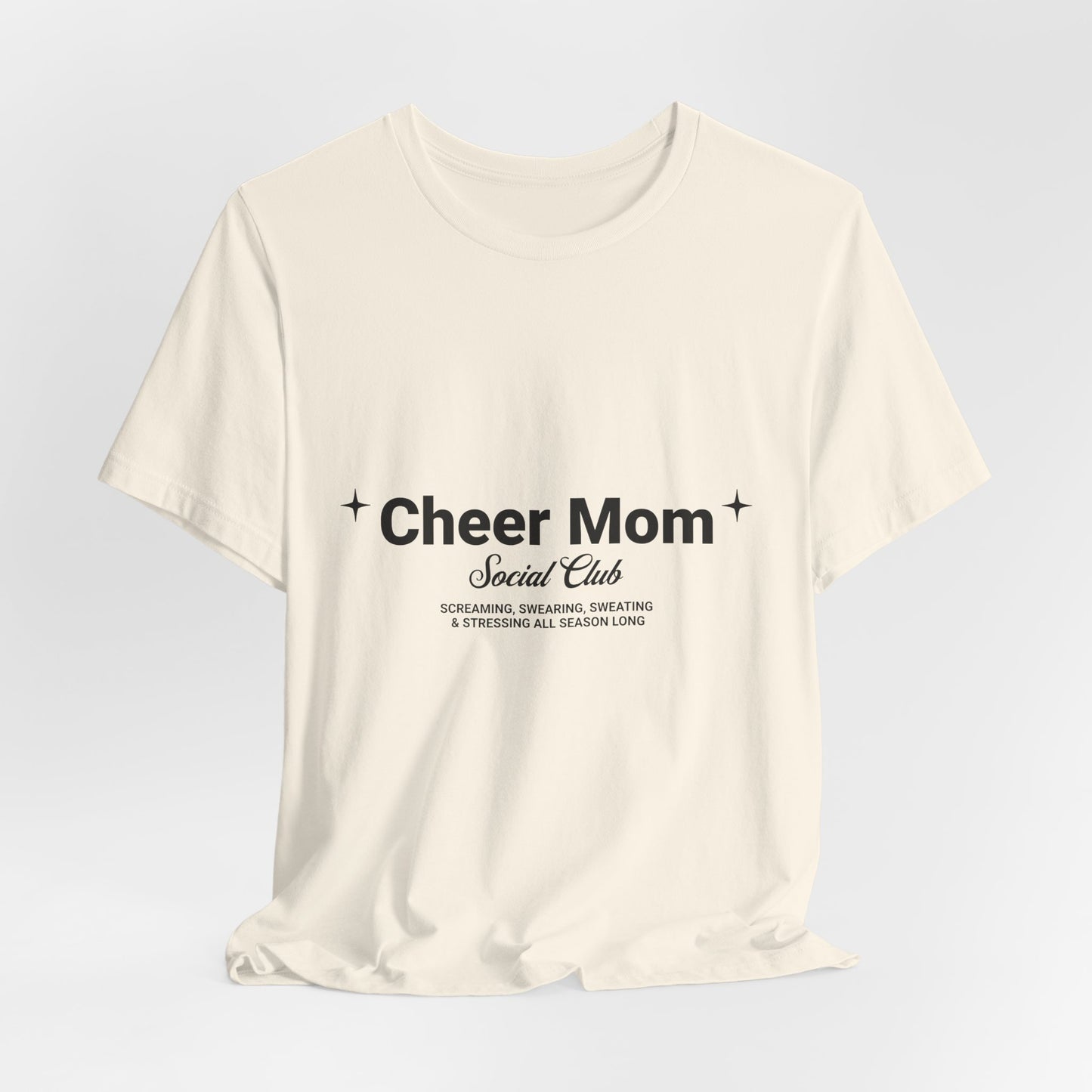 Cheer Mom Social Club T-Shirt | Cheerleading Mom Gift | Competition Tee