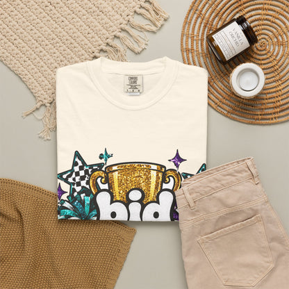 Bid Season Glitter Tee | Comfort Colors